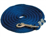 Valhoma Lead Rope with Bolt Snap, 3/8" x 8'