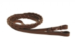 Tory Leather XX-Long Laced Reins, 5/8" x 72"