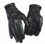 Ladies Stretch Leather Riding Gloves