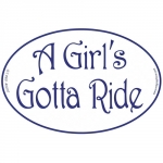 Decal, Girls Gotta Ride